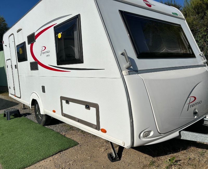 Caravane Caravelair Ambiance 390 de 2011 chez ToutipEvasion