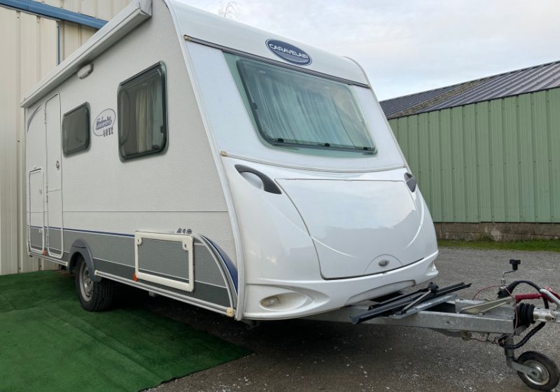 Caravane Caravelair Ambiance 390 de 2011 chez ToutipEvasion